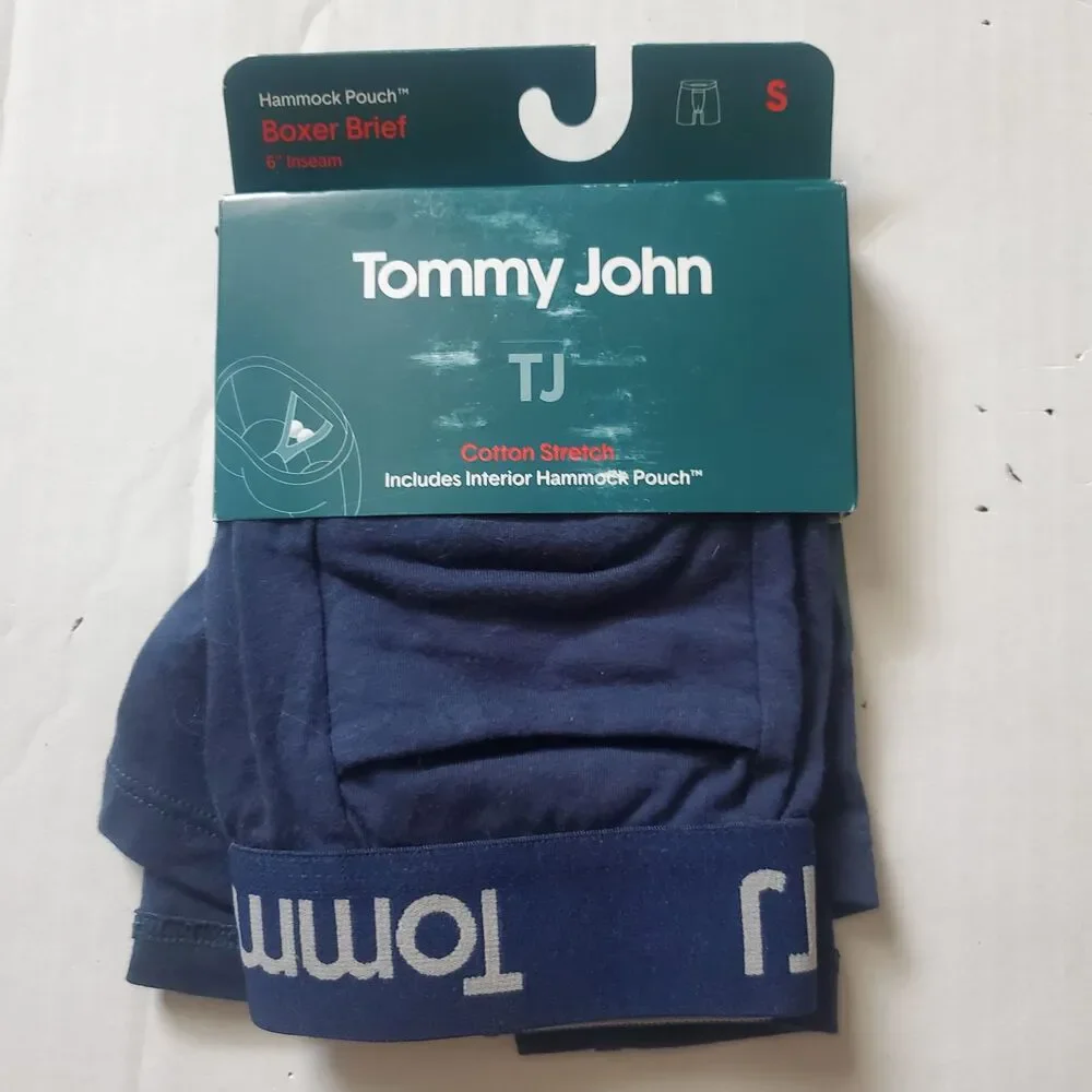 Tommy John Cotton Stretch Boxer Briefs in Small with signature Hammock Pouch